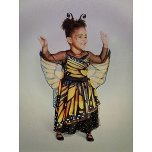 NWT monarch butterfly costume dress, 2/3T￼
